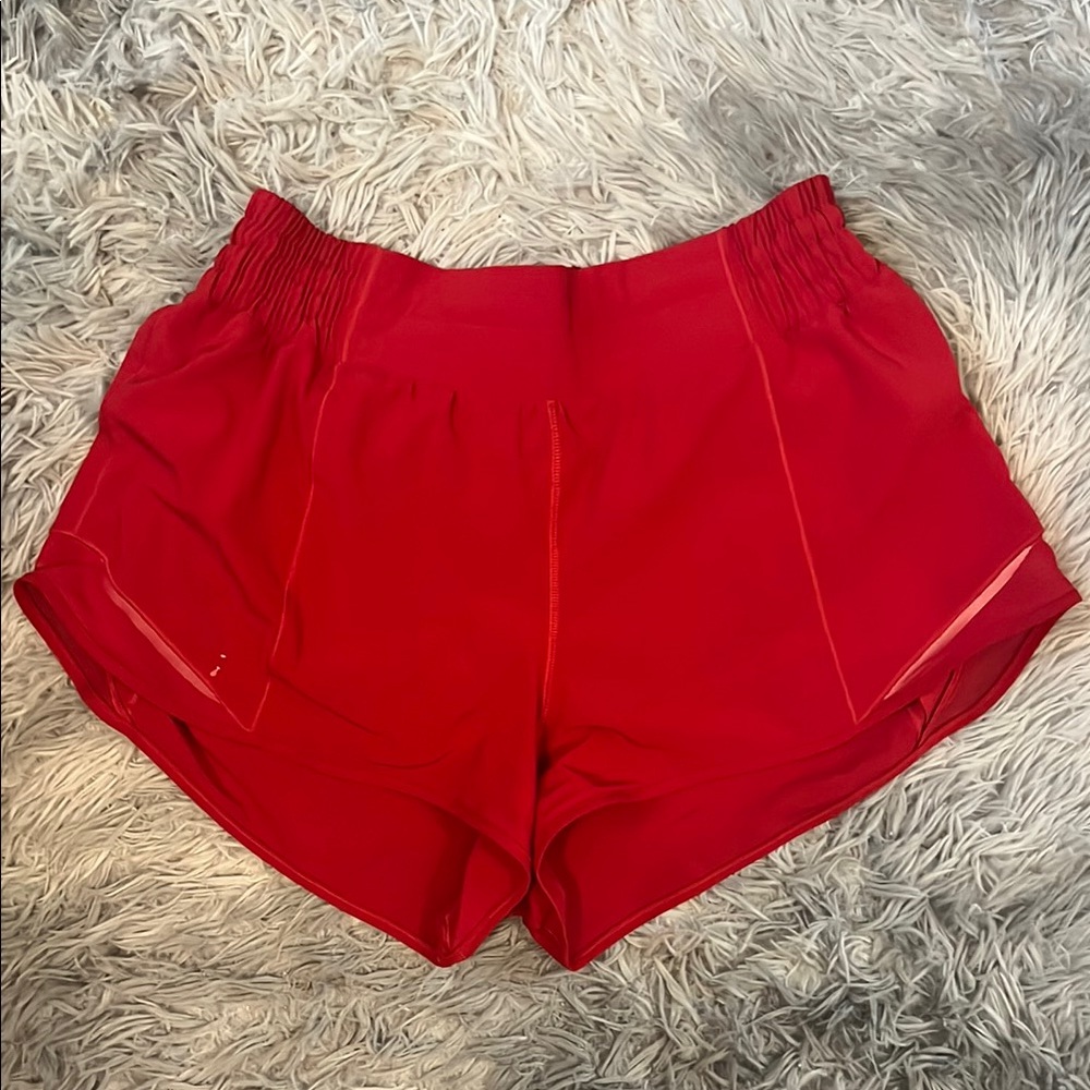 Red Hotty Hot Lulu Shorts